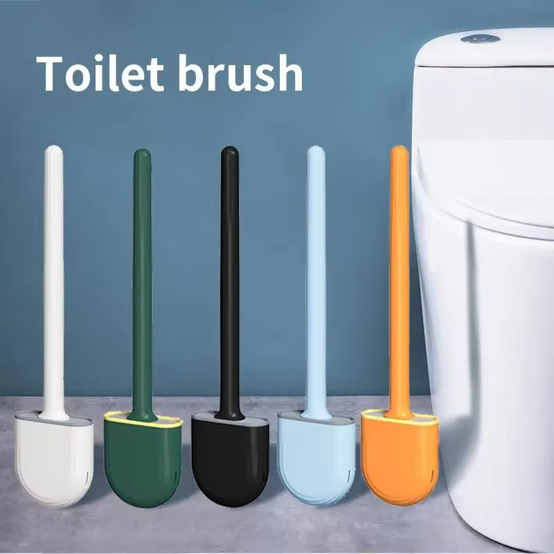 Toilet Brush Holder - Spazzola per WC in Silicone con
