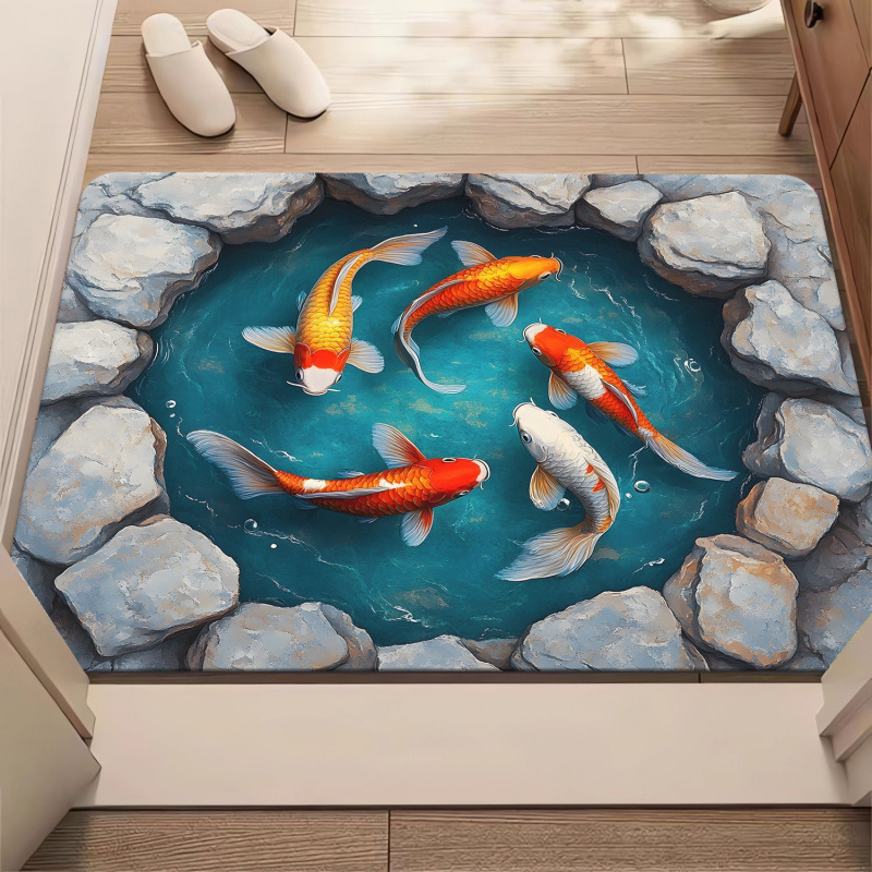 Zara Home Bathroom Rug - Tappetino da bagno VIKAMA Stereoscopic Vision,