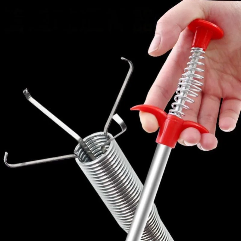 Home Bathroom Cleaning - Disotturatore manuale a quattro griffe per