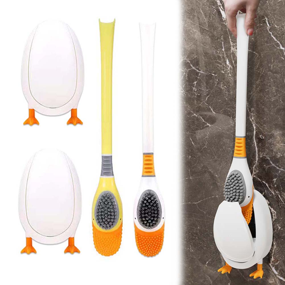 Home Bathroom Cleaning - 1 spazzola per WC in silicone