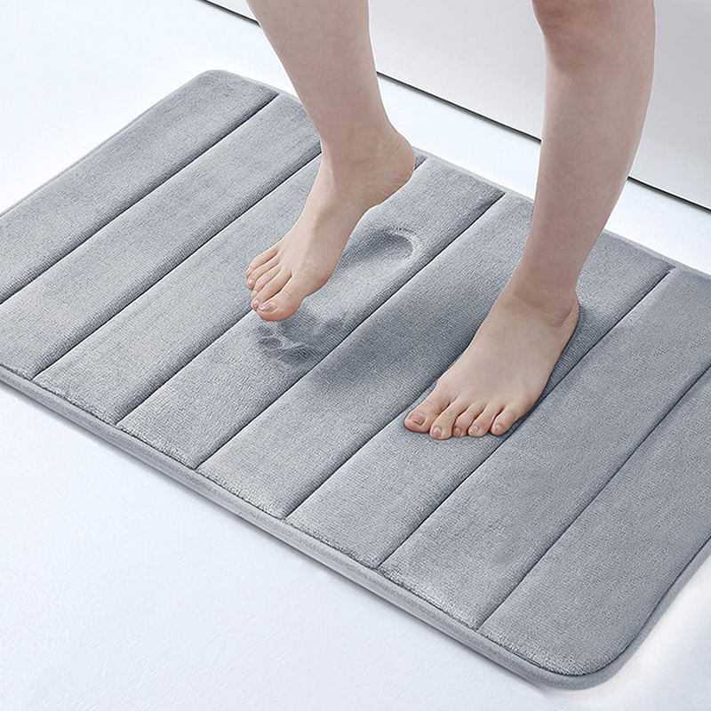 Jet Home Bathroom Mats - 60x40 cm Bagno Addensato Tappetino antiscivolo