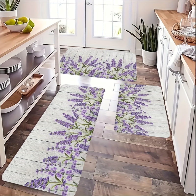 Zara Home Bathroom Rug - VIKAMA Tappetino da cucina con fiori