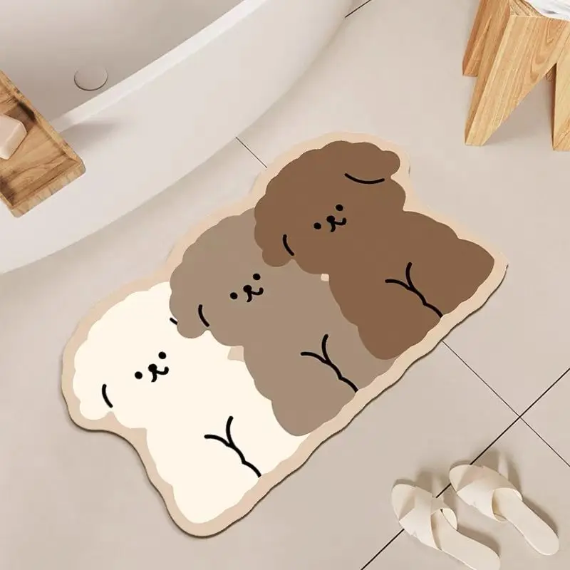 Zara Home Bathroom Rug - Tappetino da Bagno a Forma di