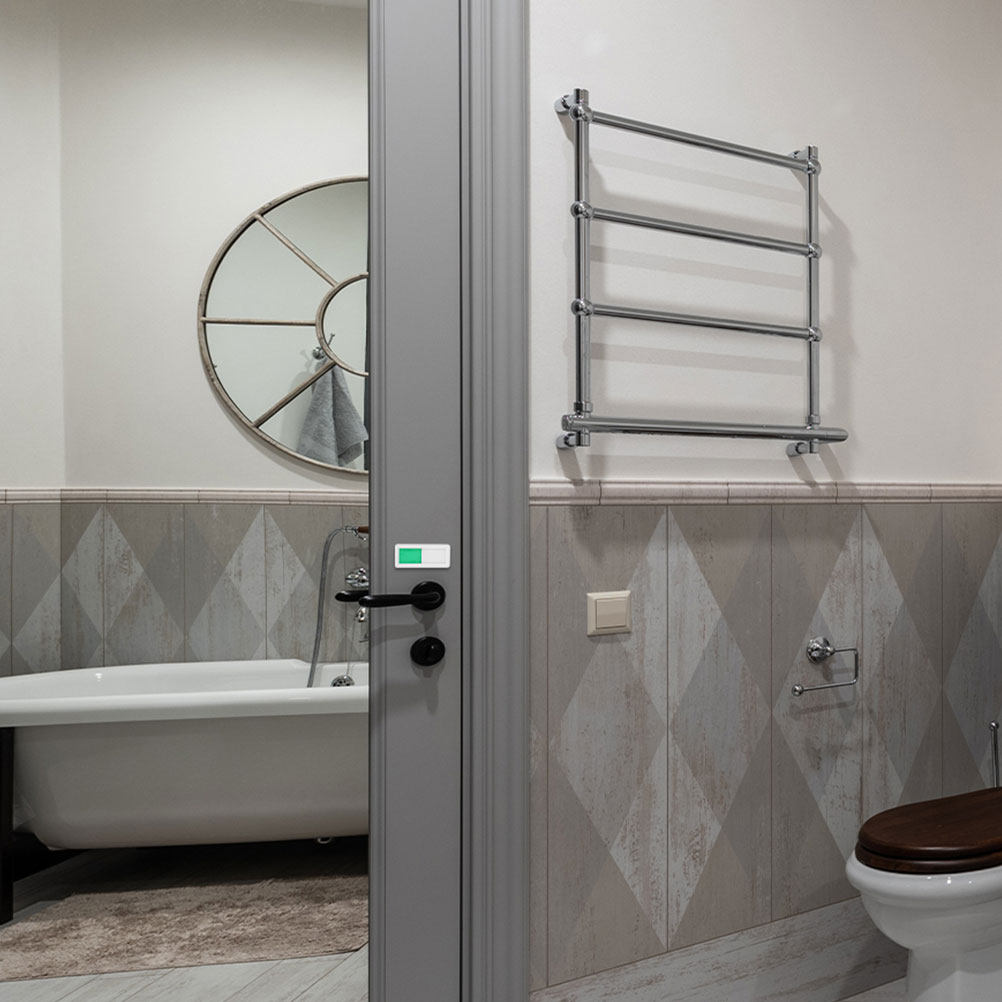 Home Bathroom Occupied Sign - 2 Pezzi Segnale di Occupazione/Vacanza per