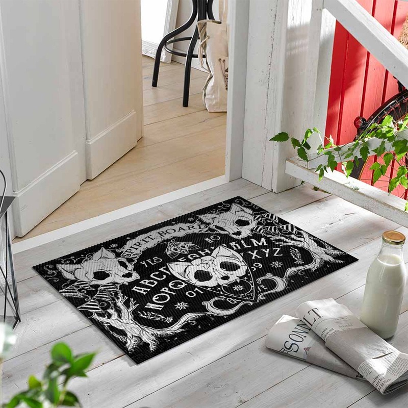Zara Home Bathroom Rug - Tappetino gotico scuro per bagno domestico,