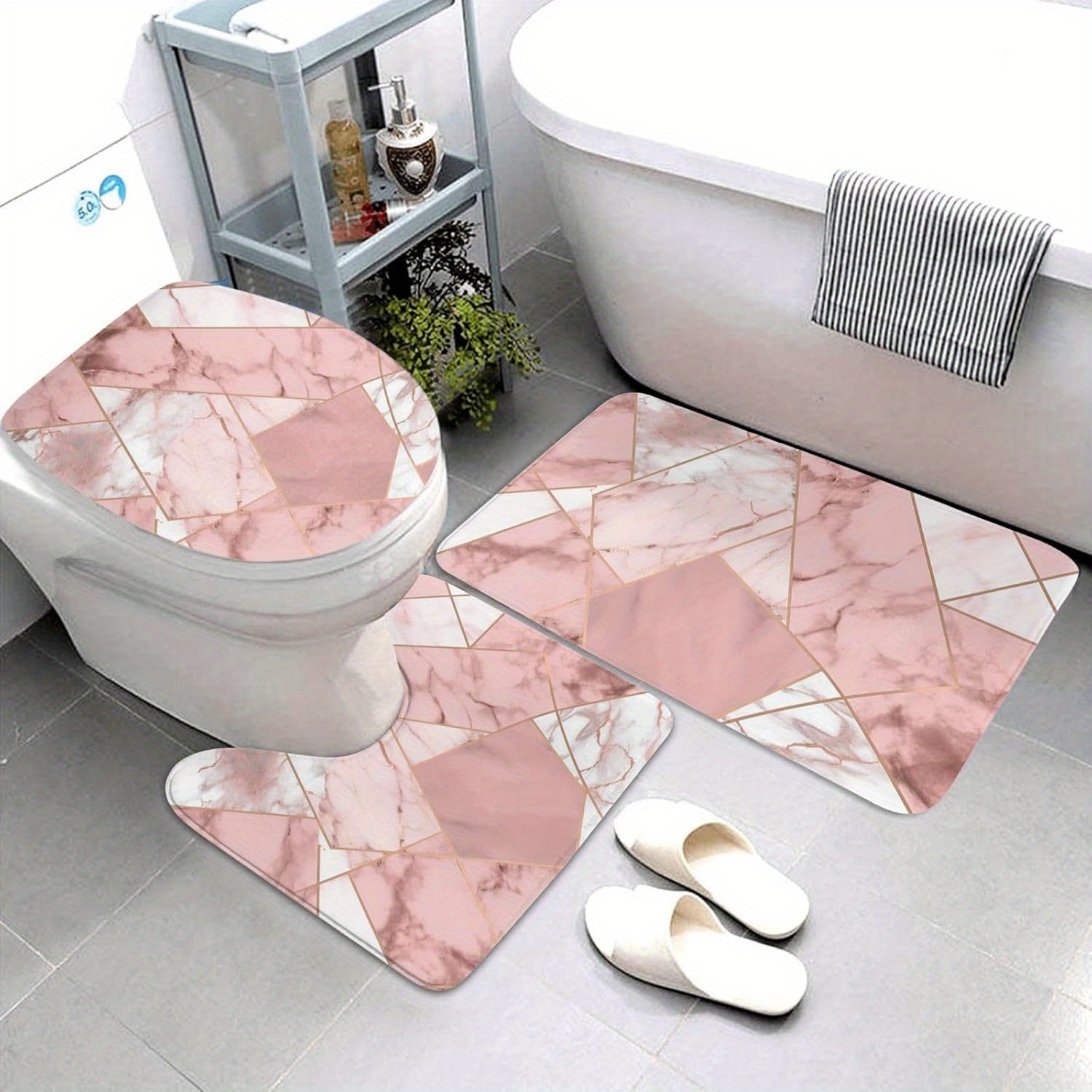Set di Tappetini da Bagno in M - Home Made Bathroom Vanity recensione e prezzo