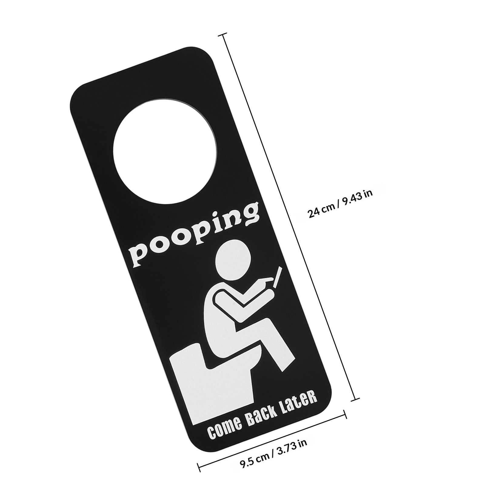 Cartello Divertente per Porta  - Home Bathroom Occupied Sign recensione e prezzo