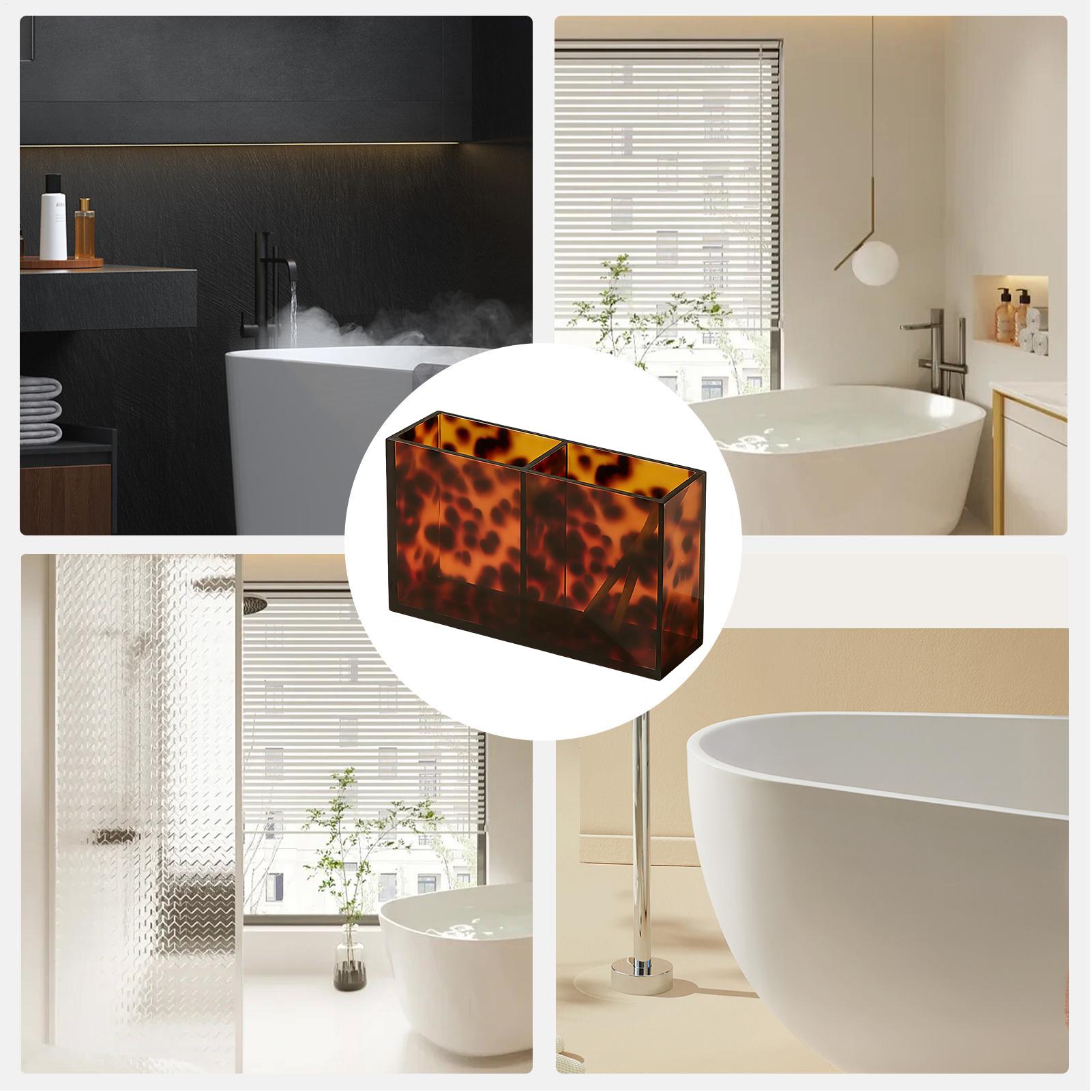 Vassoio da bagno in acrilico e - Home Bathroom Decor recensione e prezzo