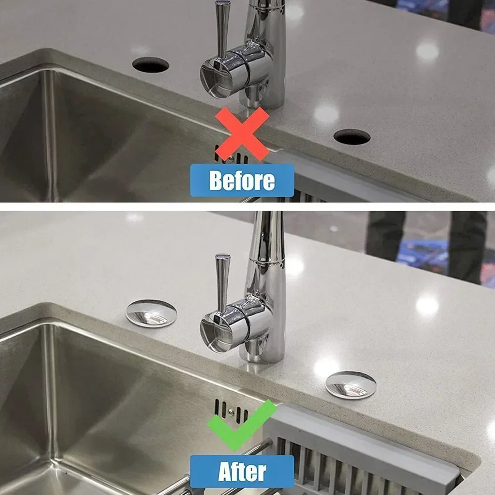 Coperchio del foro del lavello - Home Bathroom Taps recensione e prezzo