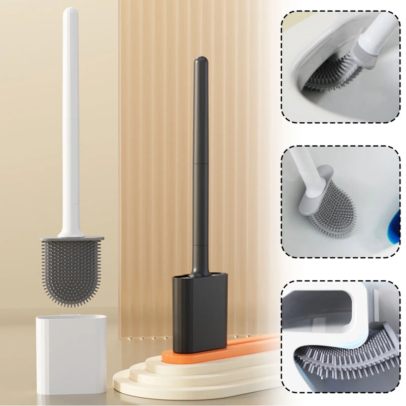 Mini Spazzola per WC in Silico - Toilet Brush Holder recensione e prezzo