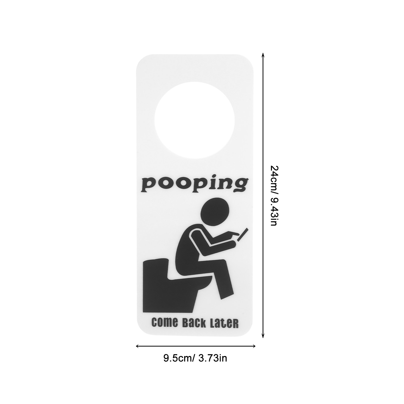 Divertente Cartello per Porta  - Home Bathroom Occupied Sign recensione e prezzo