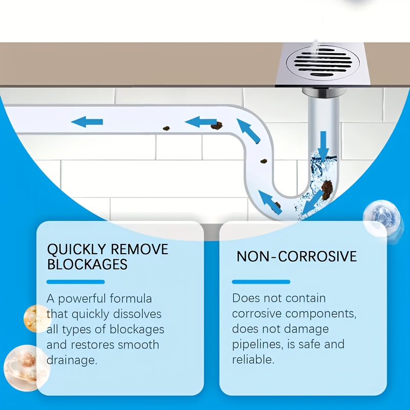 Potente detergente per scarico - Home Bathroom Cleaning recensione e prezzo