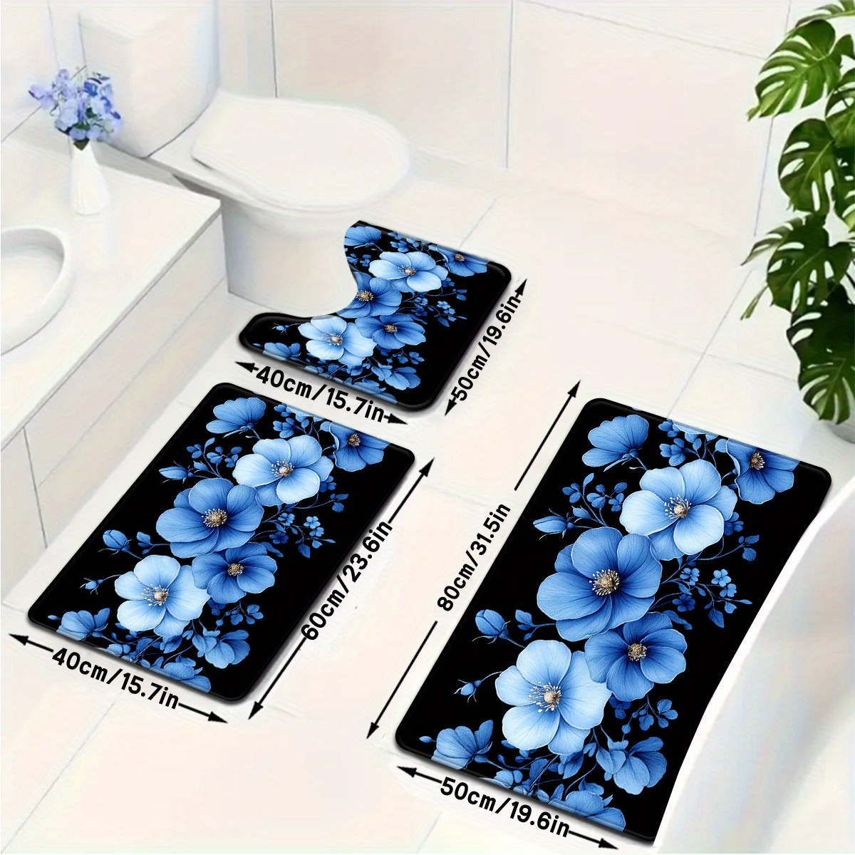 Set di Tappetini da Bagno Flor - Home Made Bathroom Vanity recensione e prezzo