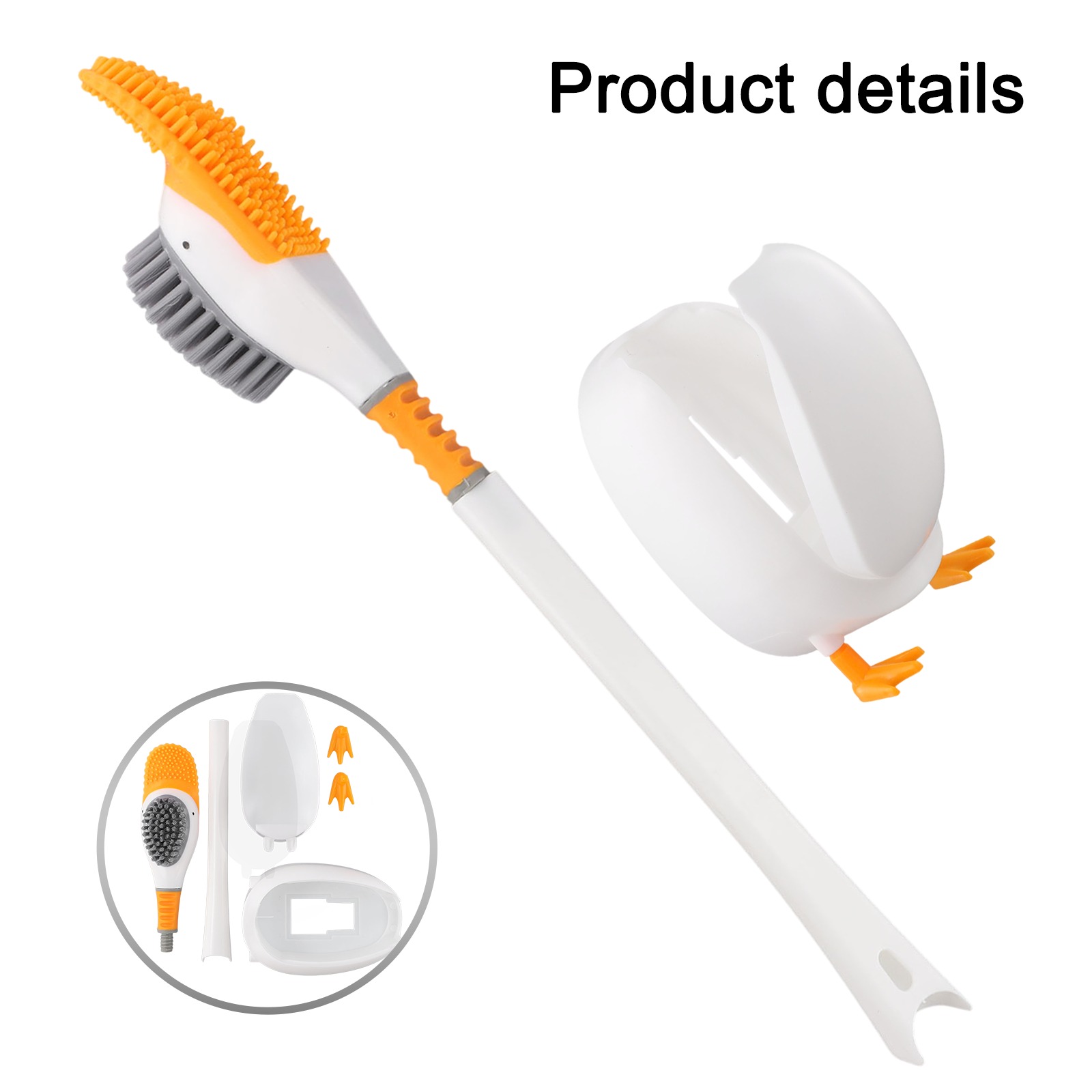 1 spazzola per WC in silicone  - Home Bathroom Cleaning recensione e prezzo