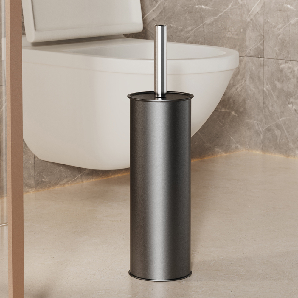 Spazzola per WC Nera con Suppo - Toilet Brush Holder recensione e prezzo