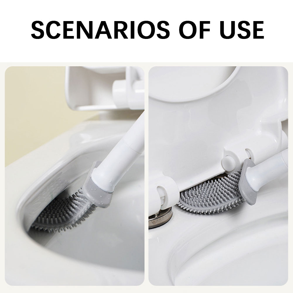 Scopino per WC in silicone con - Toilet Brush Holder recensione e prezzo